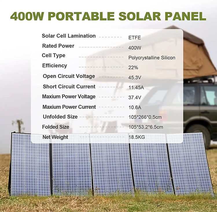 Portable Solar Panel 400W ALLPOWERS SP037